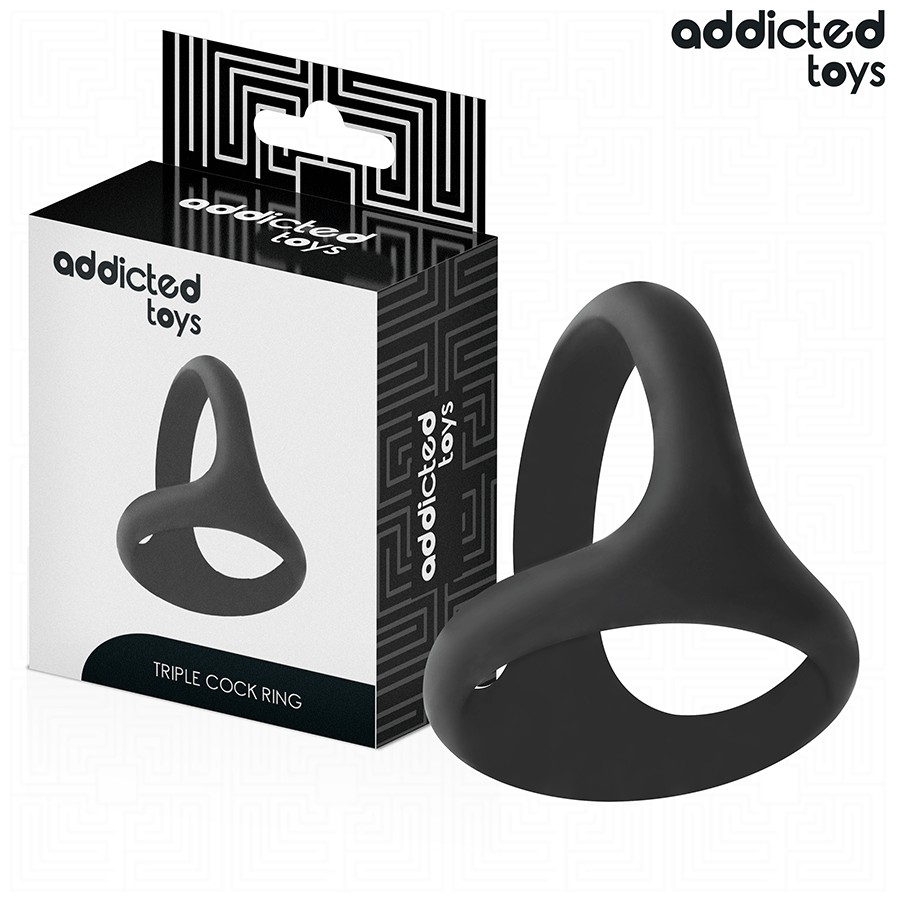 ADDICTED TOYS - ANEL TRIPLO GROSSO PARA O PÃNIS
